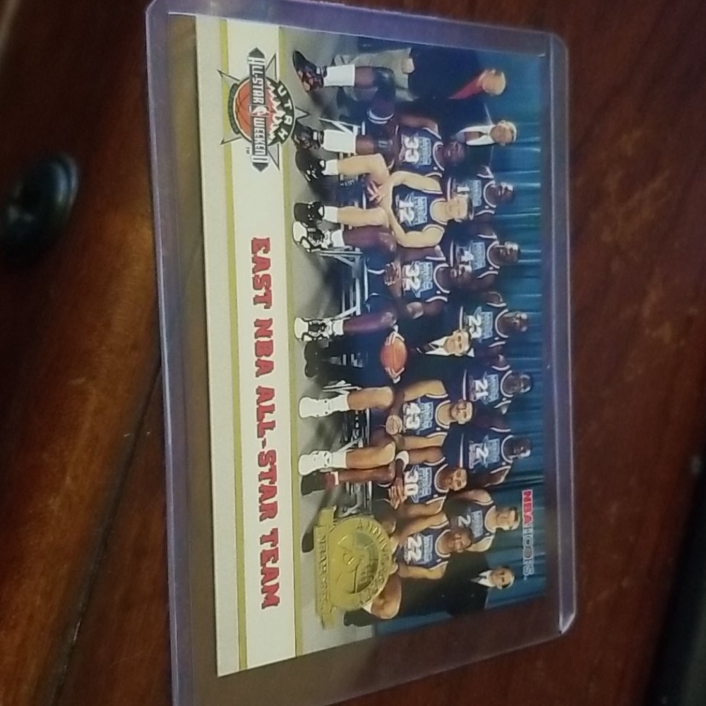 1993 nba all star weekend card.
